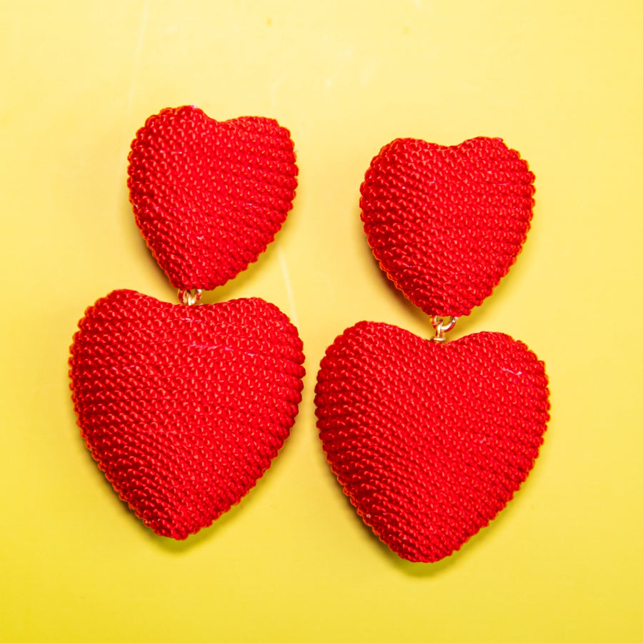 Valentine earrings