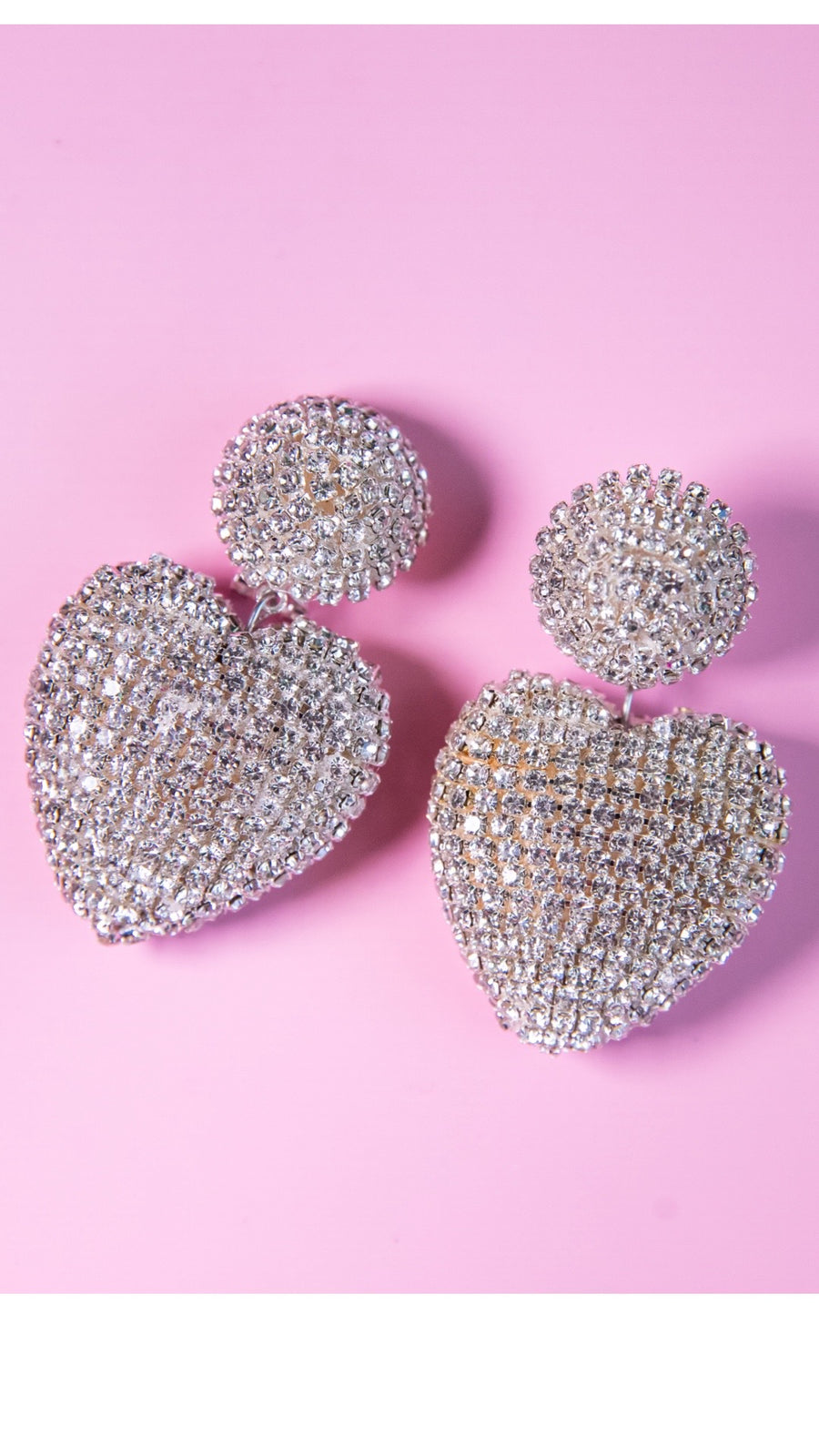 Rhinestone heart