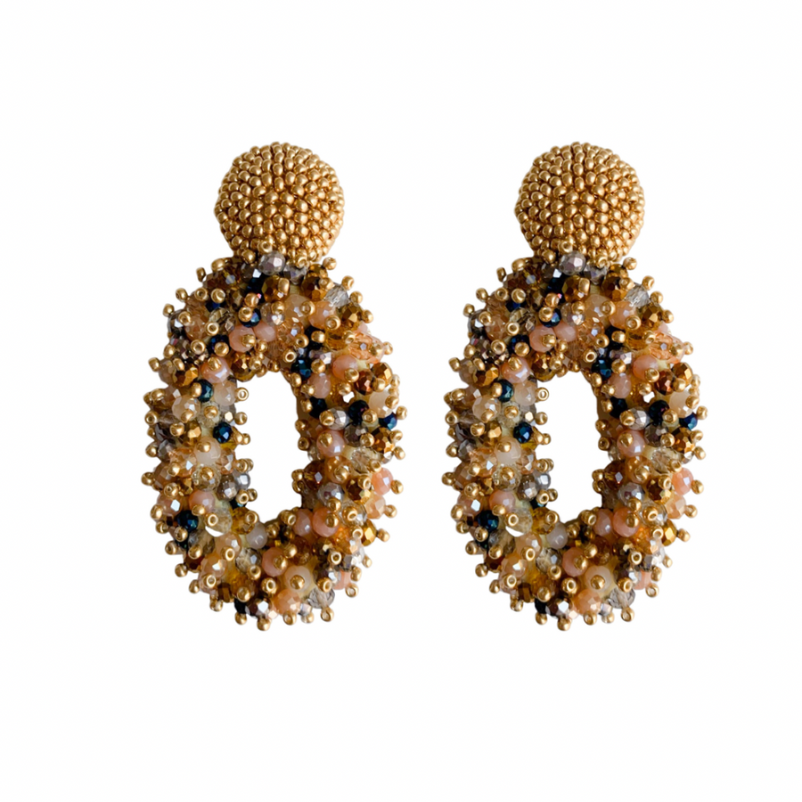 ARETES SURTIDO DE CRISTALES