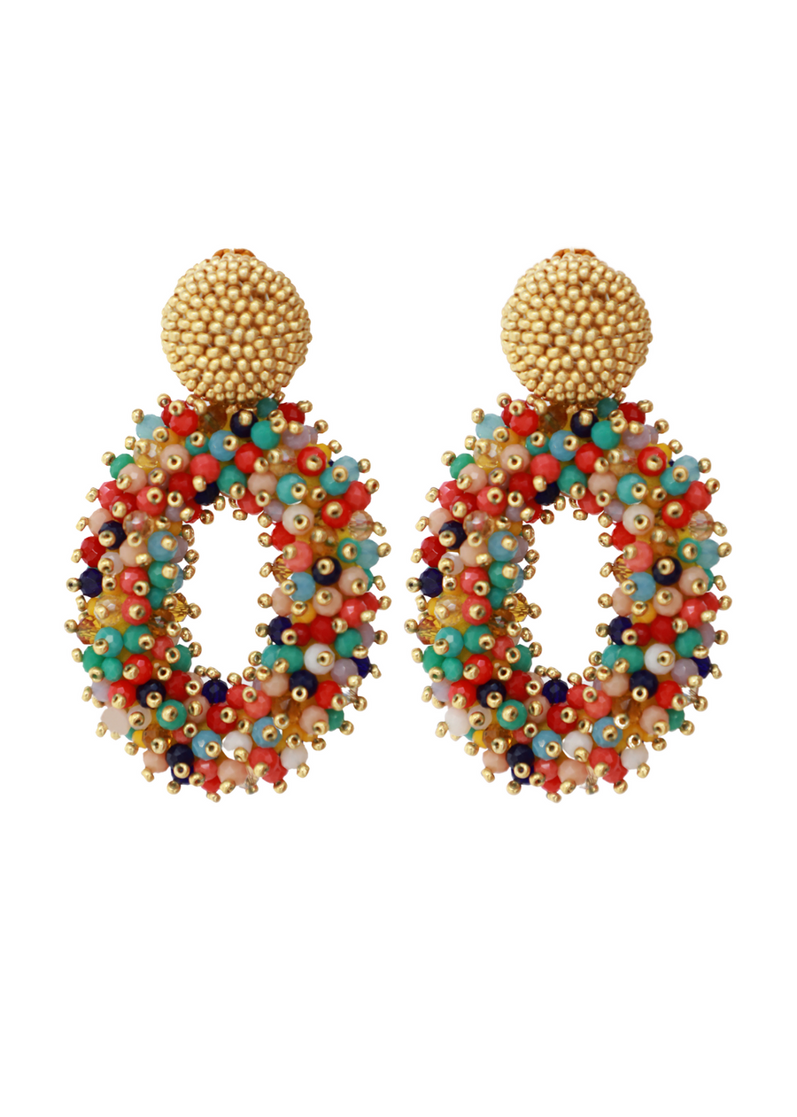 ARETES SURTIDO DE CRISTALES